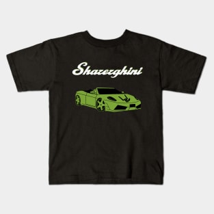 sharerghini merch Kids T-Shirt